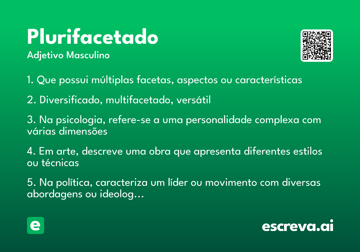 plurifacetado
