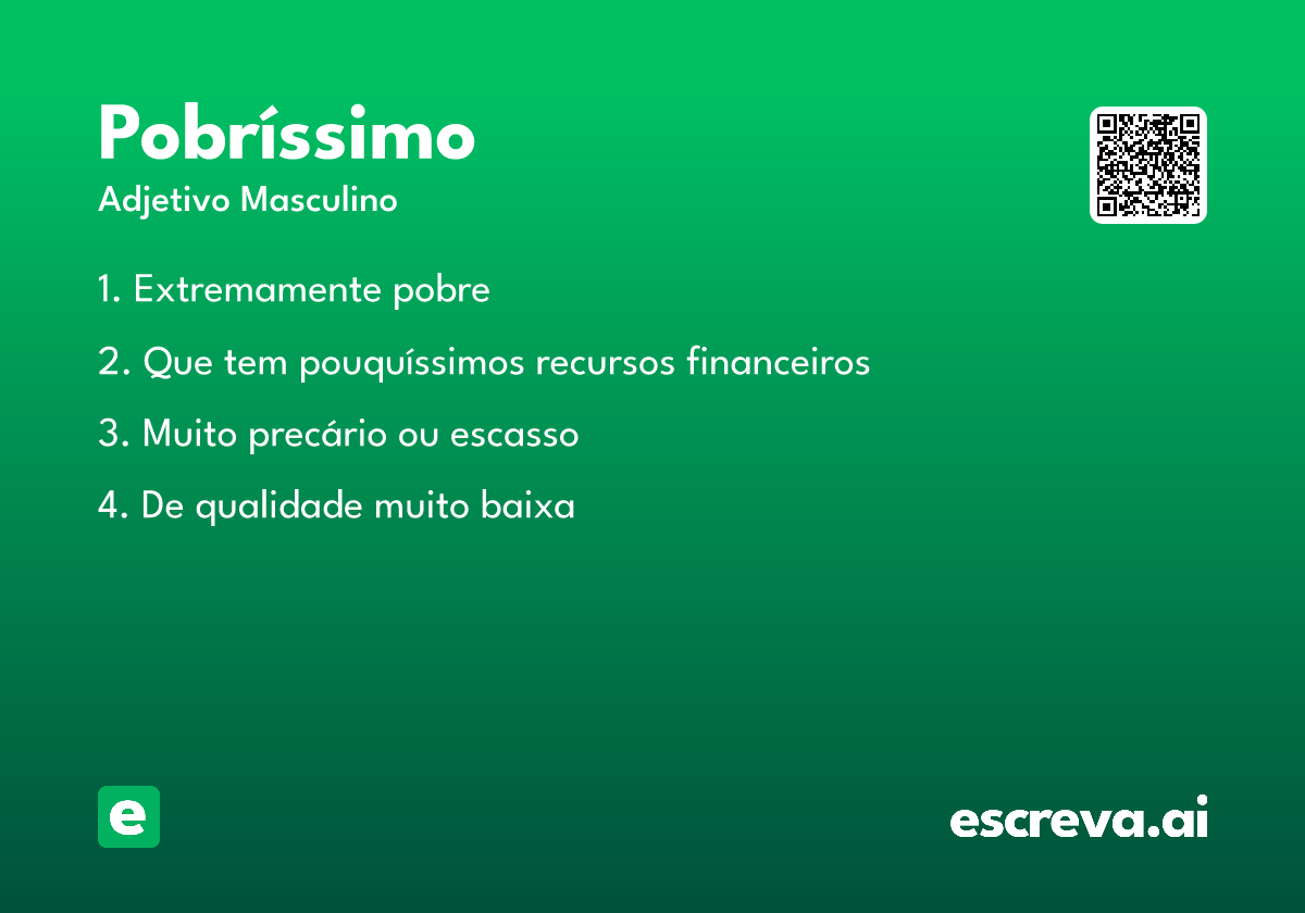 pobríssimo