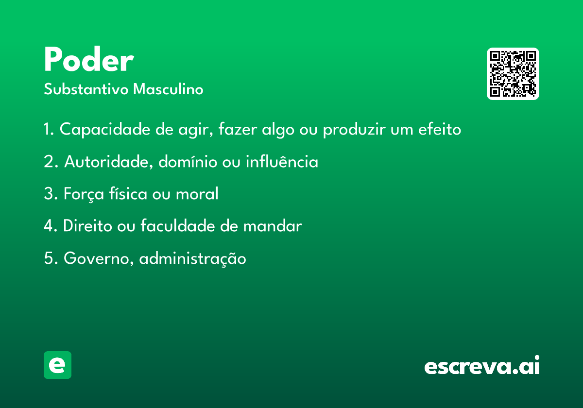 poder