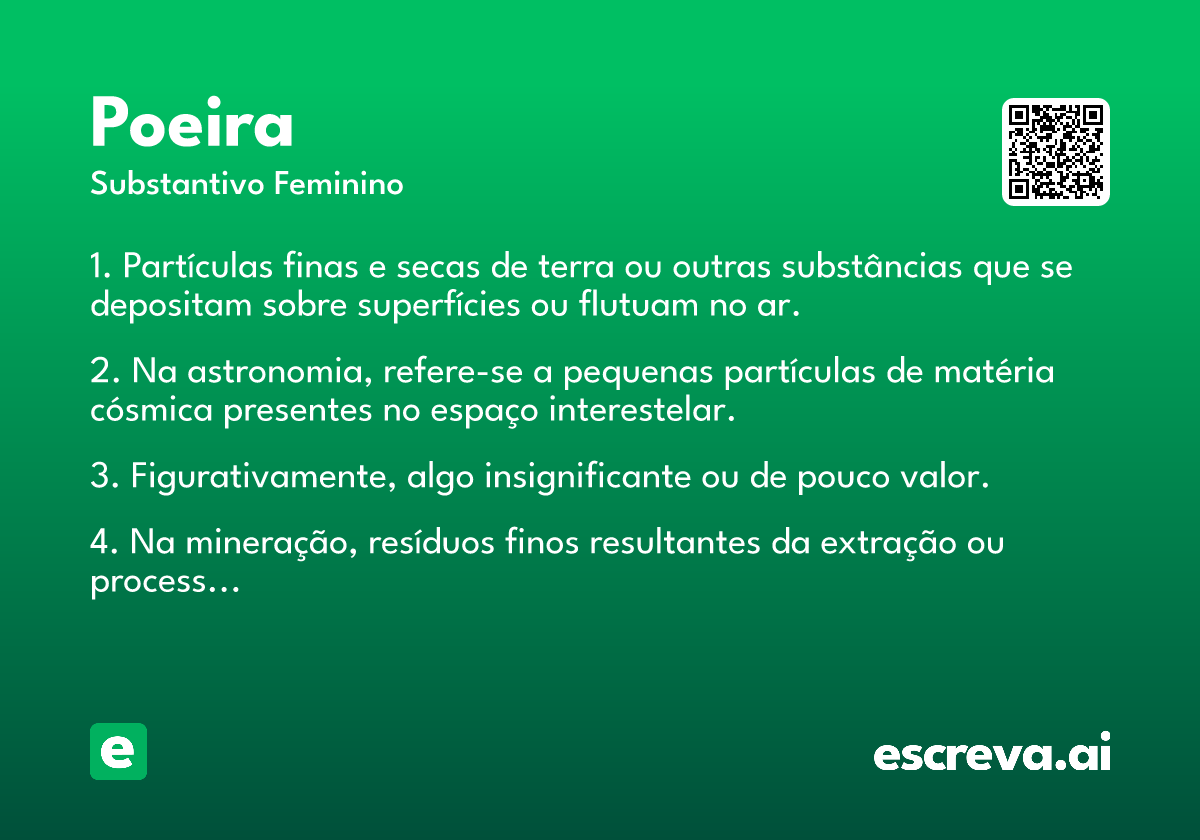 poeira