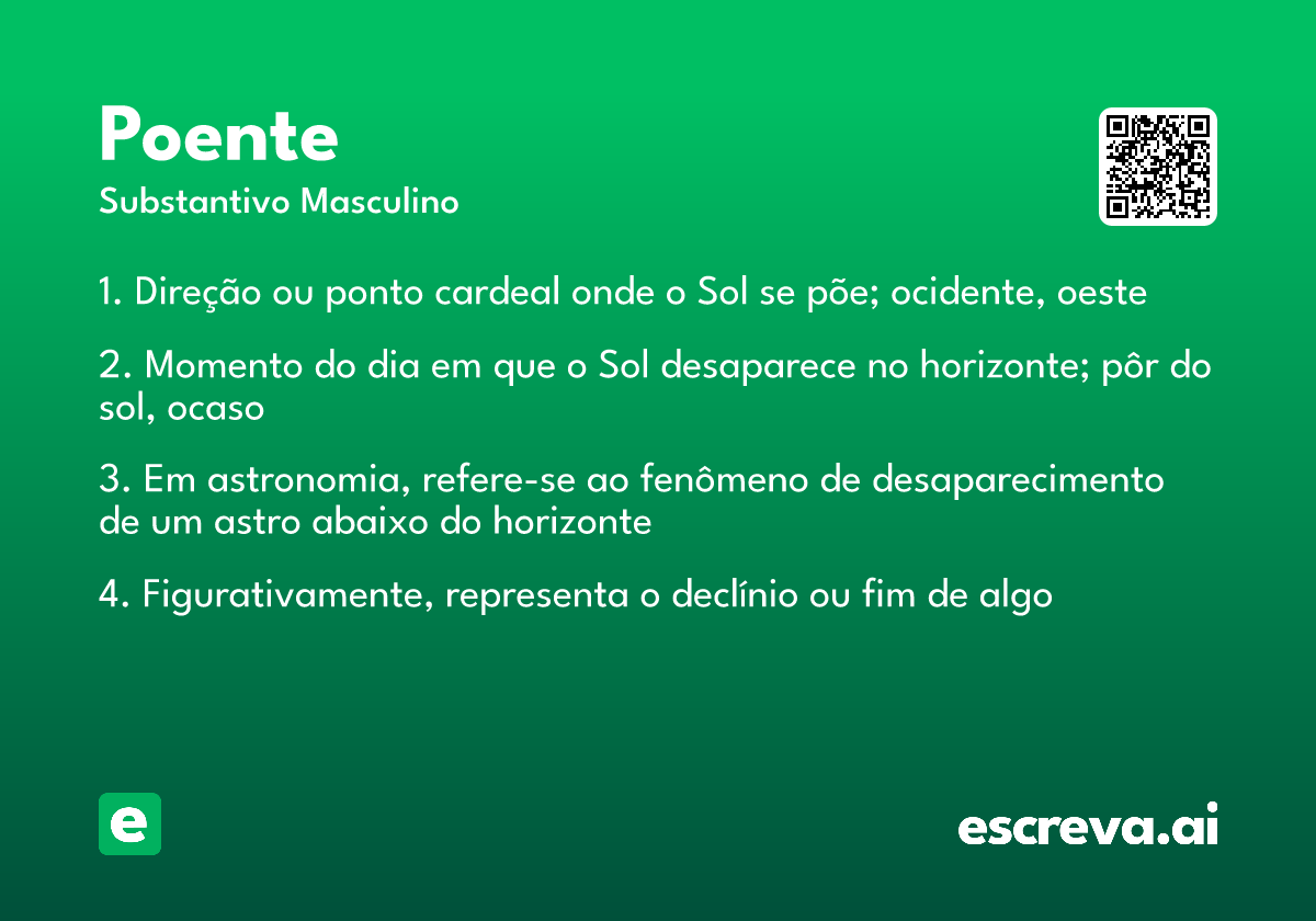 poente