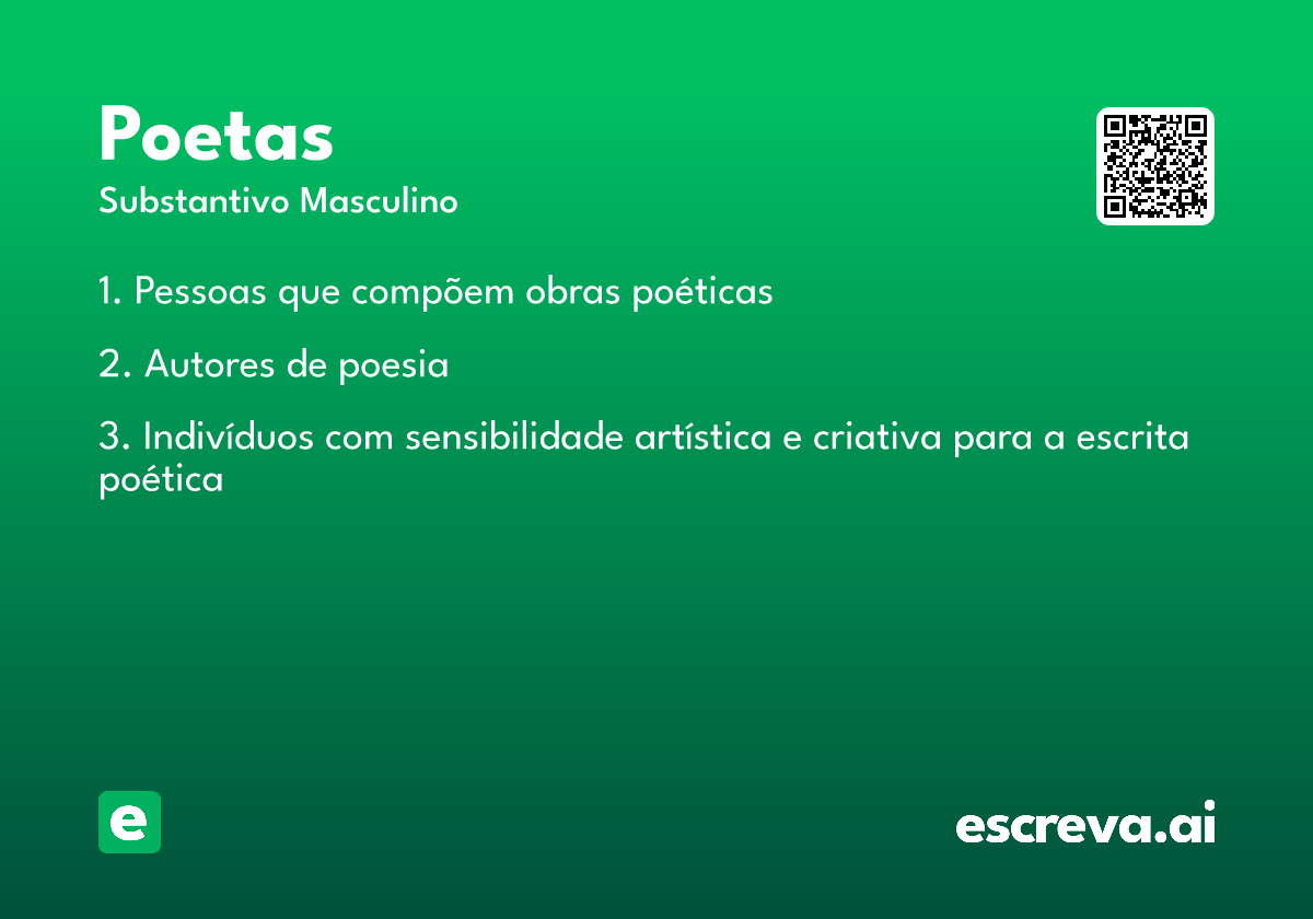 poetas