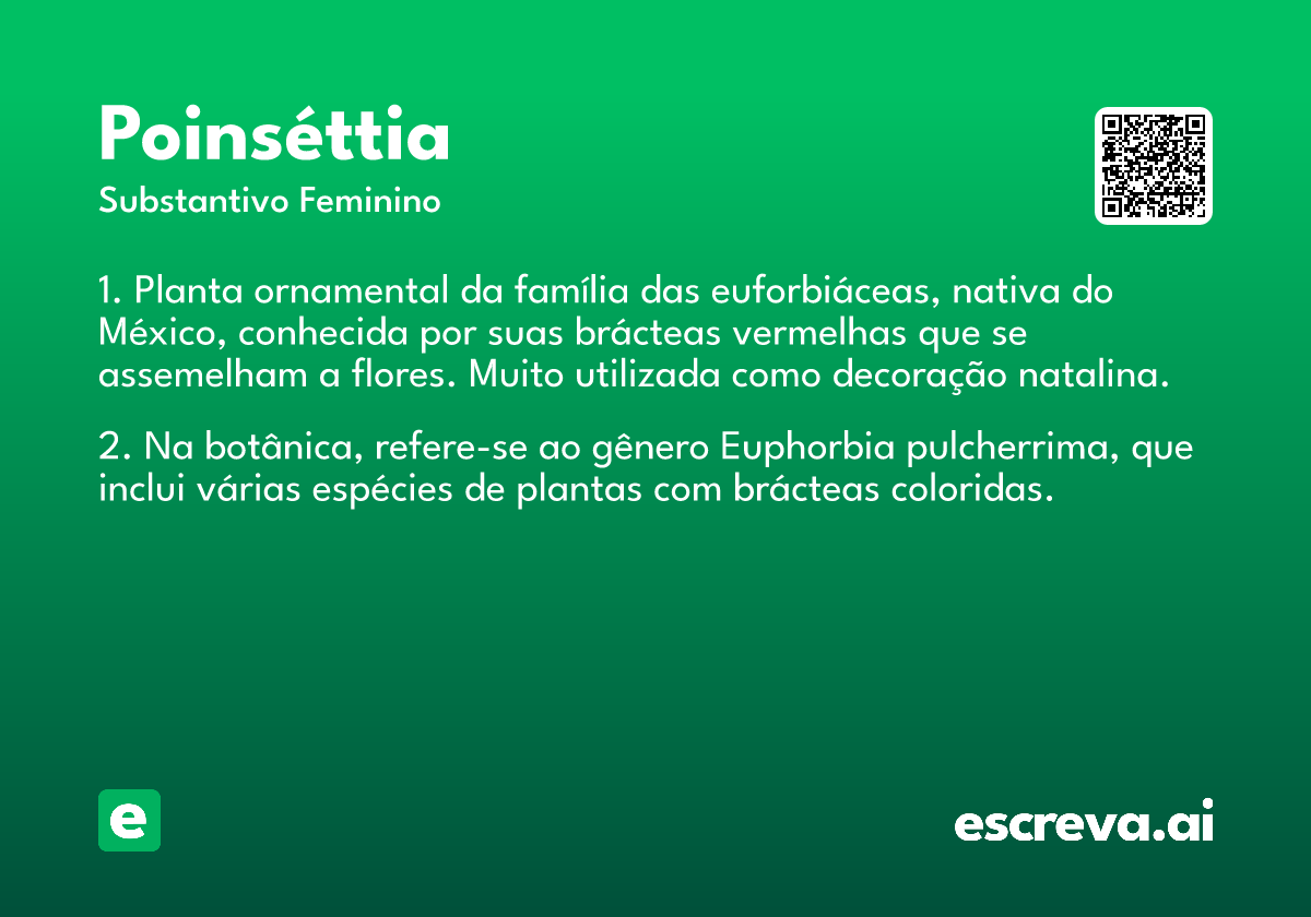 poinséttia