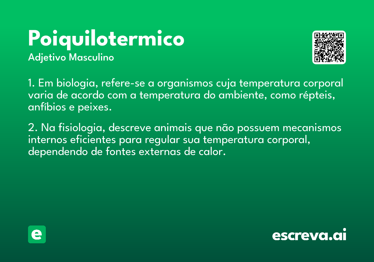 poiquilotermico