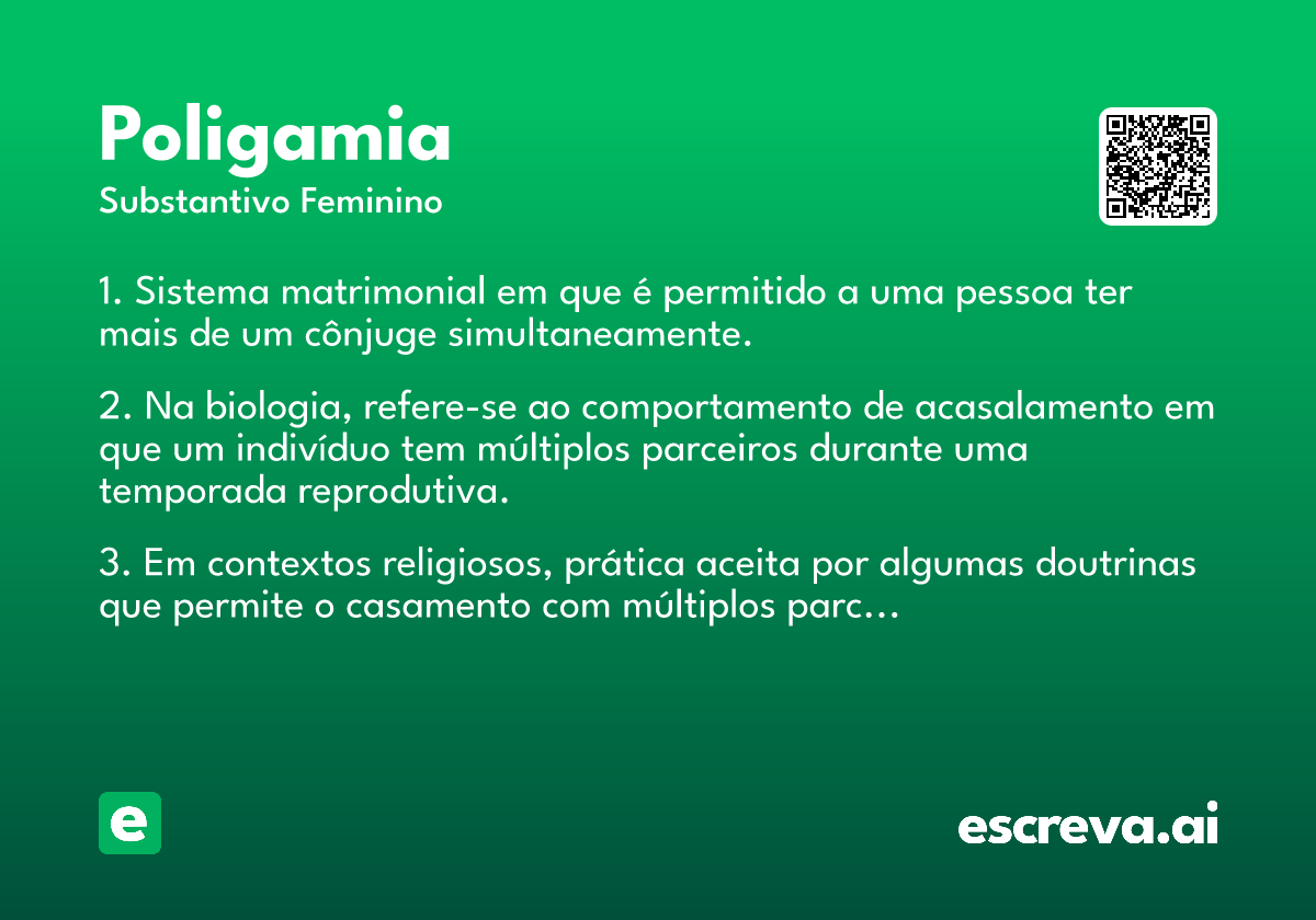 poligamia