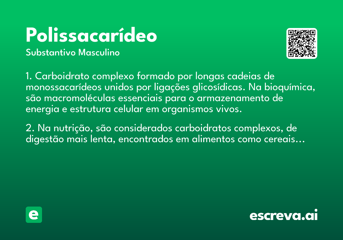 polissacarídeo