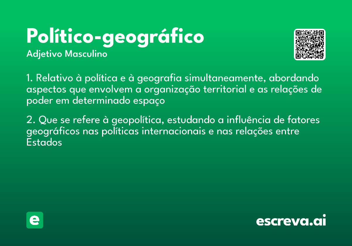 político-geográfico