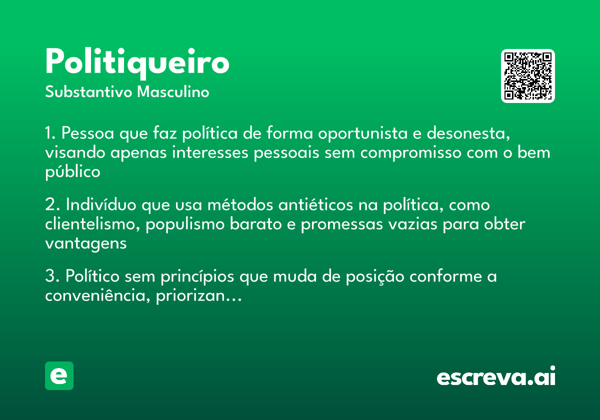 politiqueiro