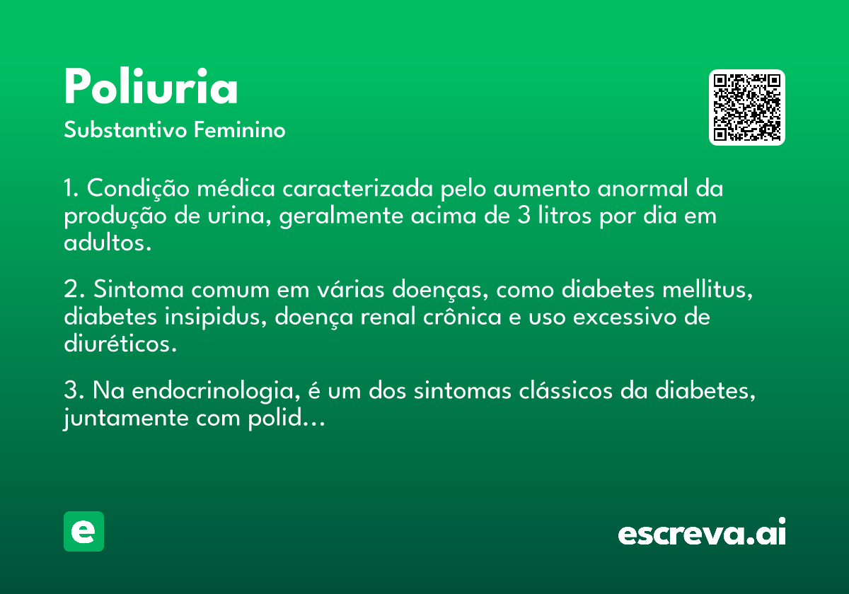 poliuria