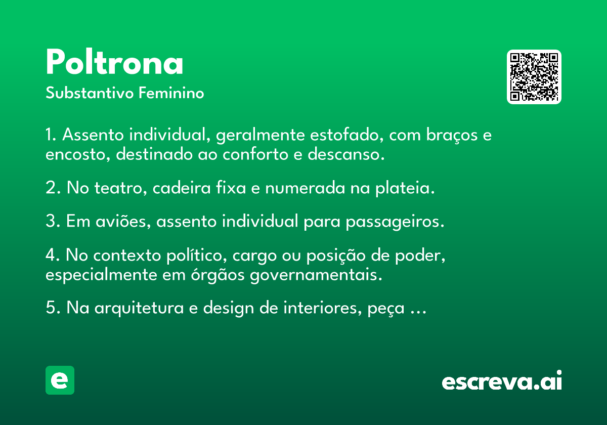 poltrona