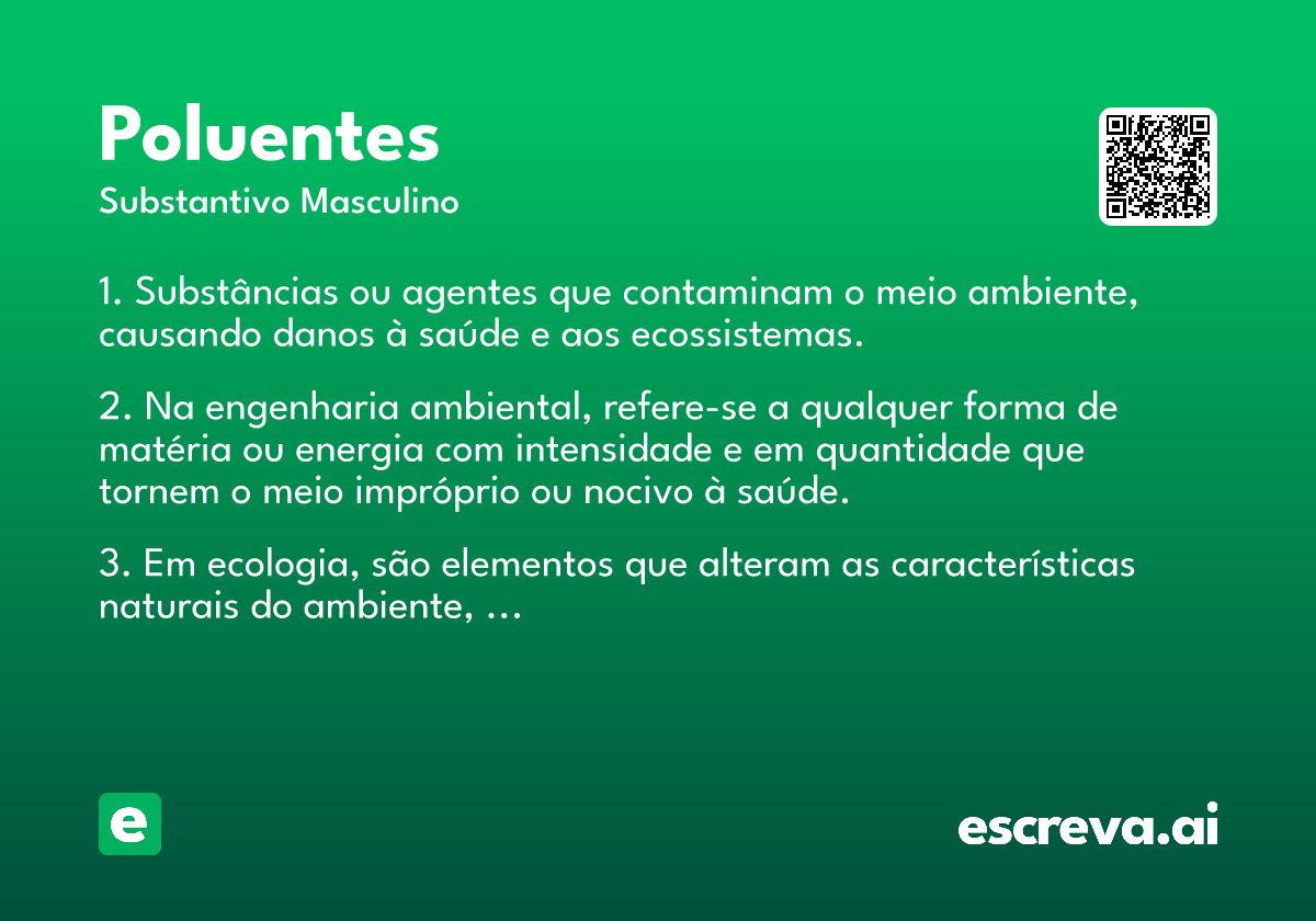 poluentes