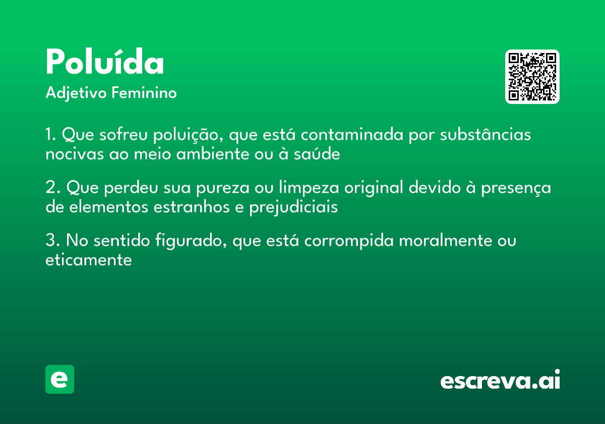 poluída