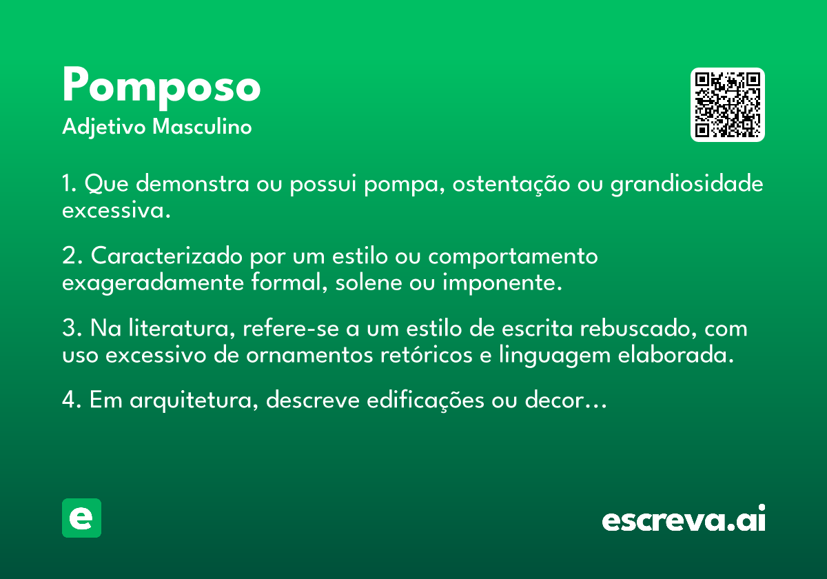 pomposo