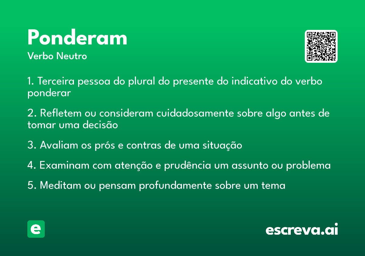ponderam
