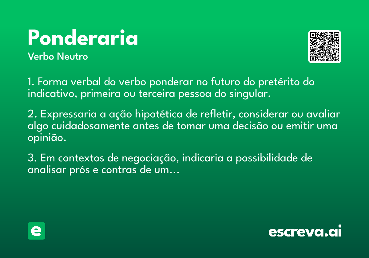 ponderaria