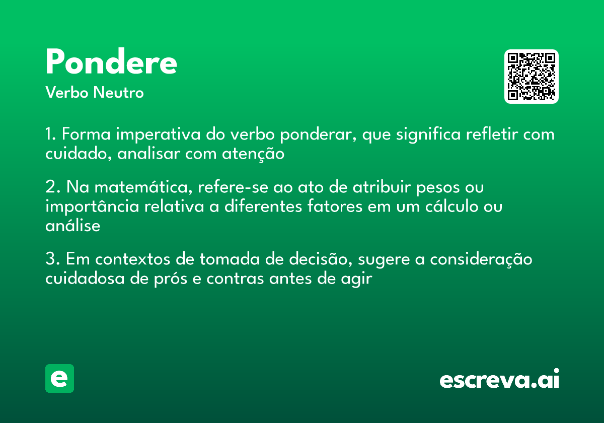 pondere