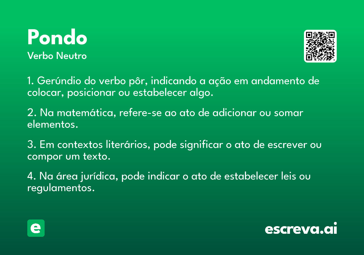 pondo