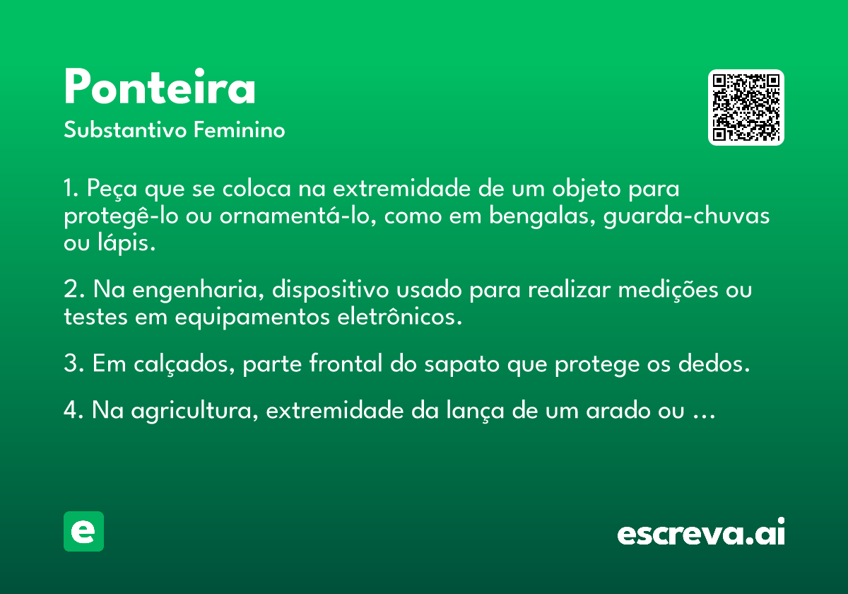ponteira
