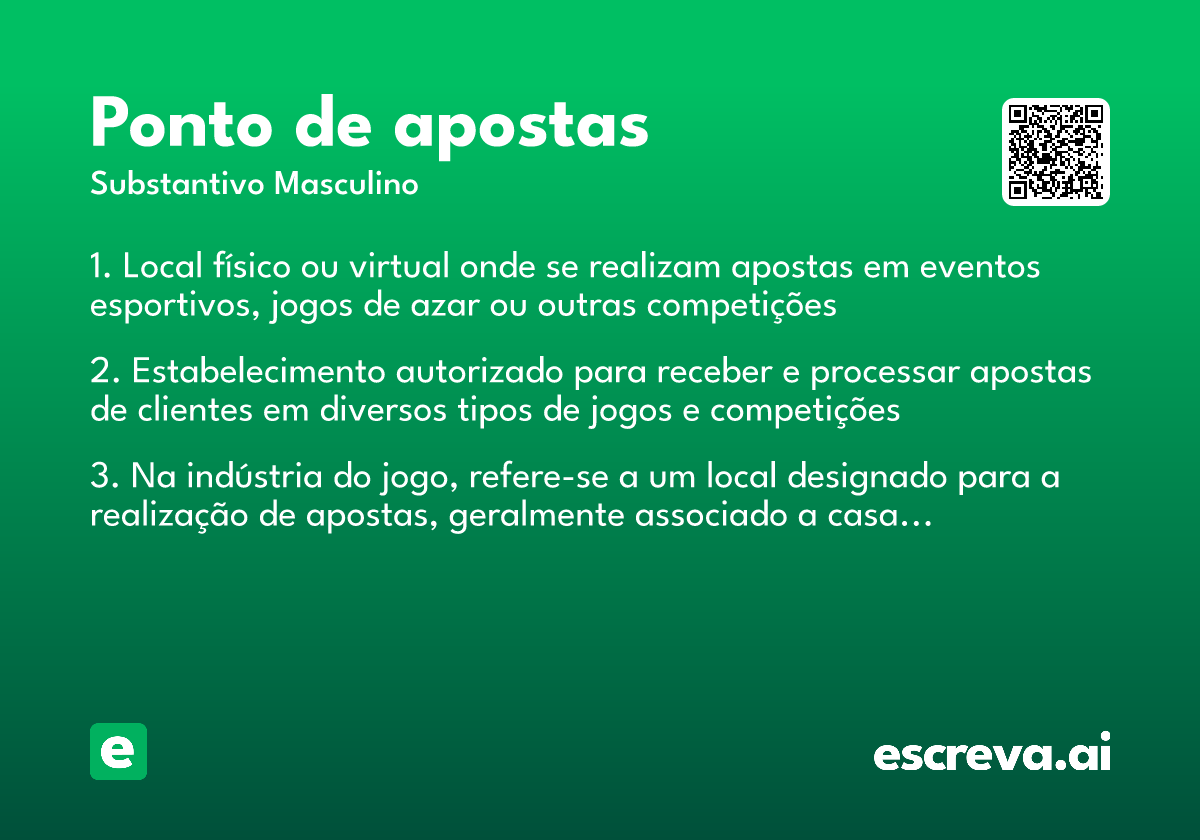 ponto de apostas
