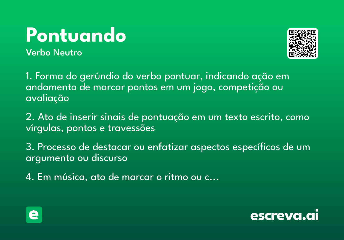 pontuando