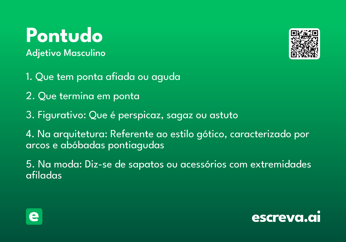 pontudo