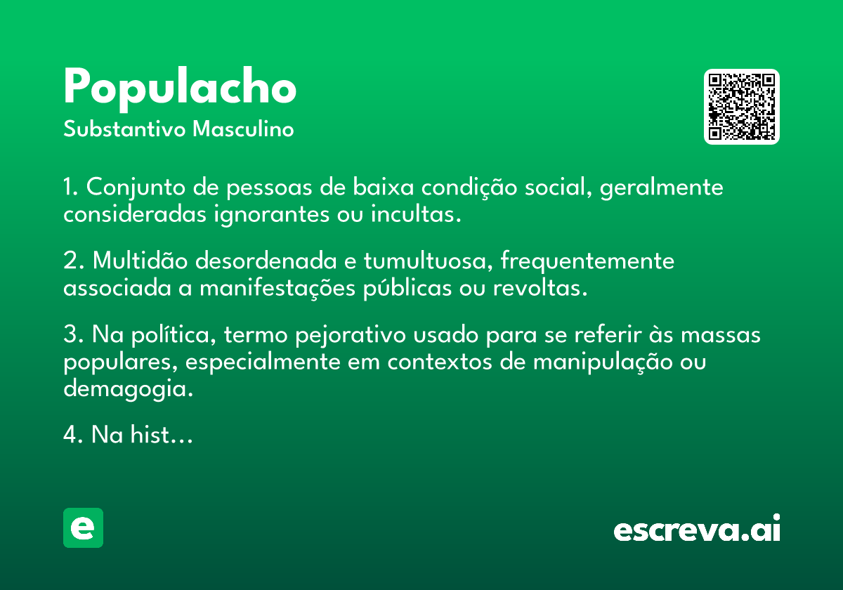 populacho