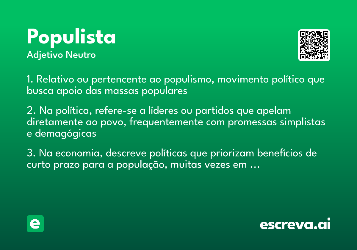 populista