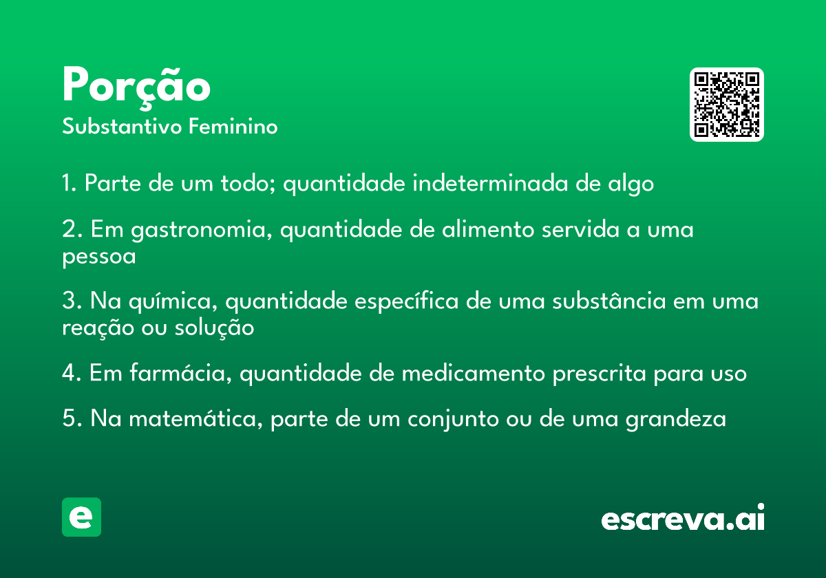 porção