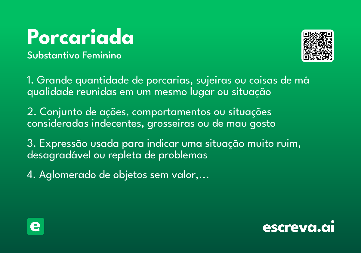 porcariada