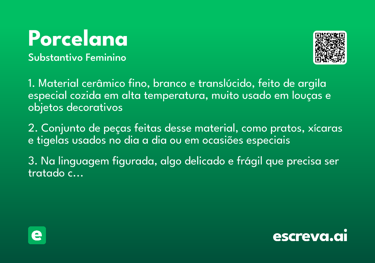 porcelana