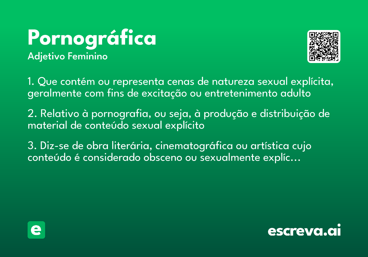 pornográfica