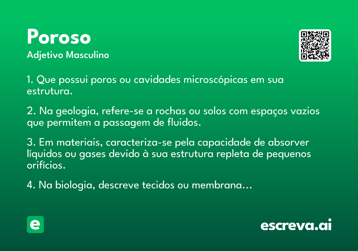 poroso