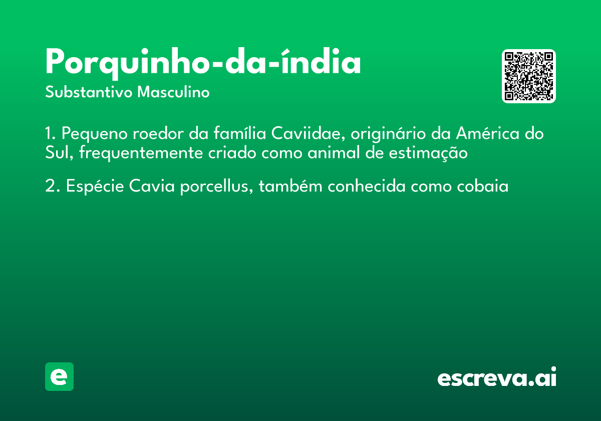 porquinho-da-índia