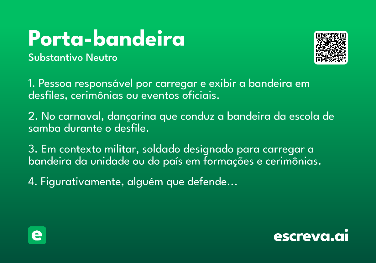 porta-bandeira
