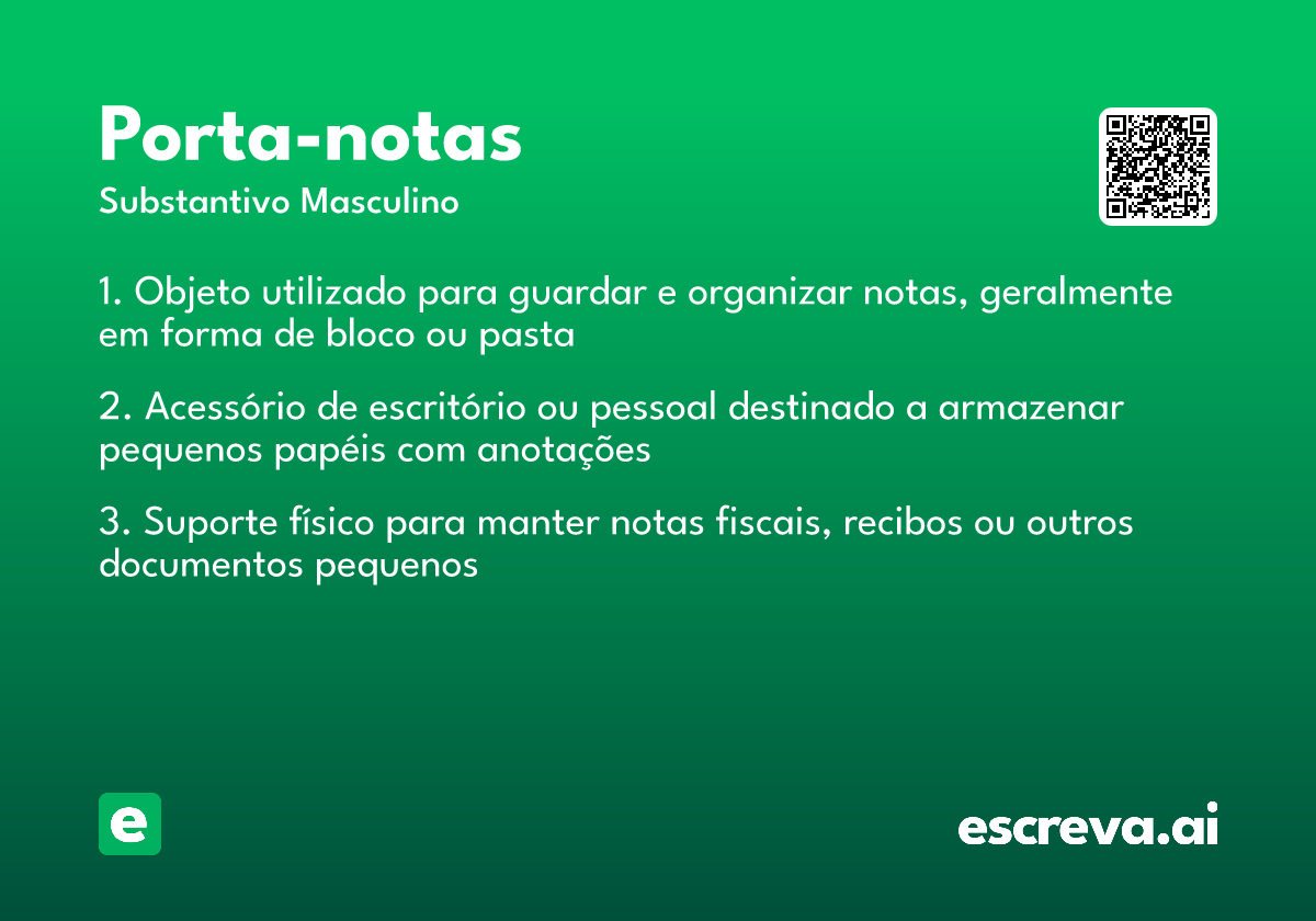 porta-notas