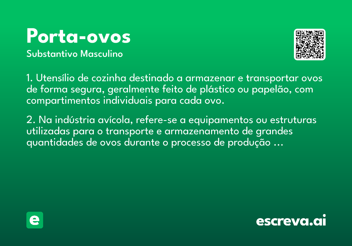 porta-ovos