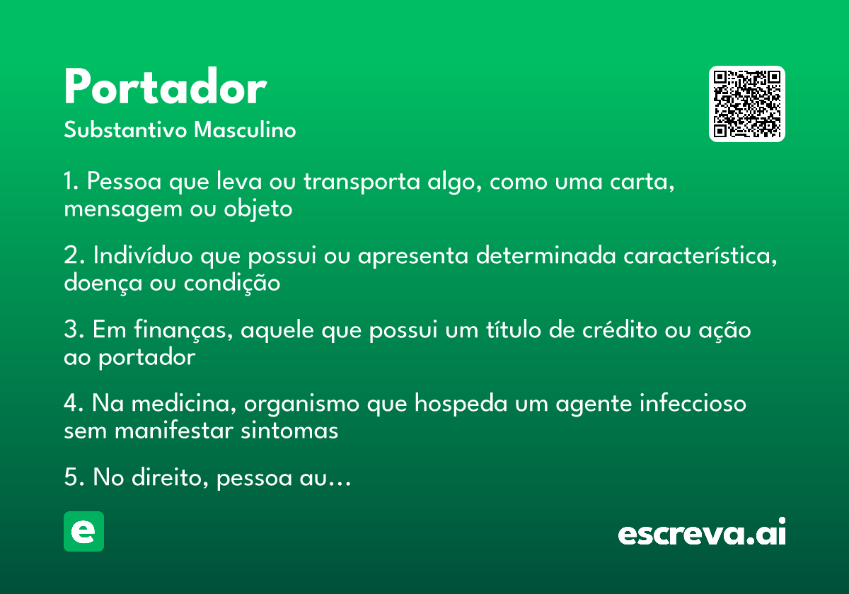 portador