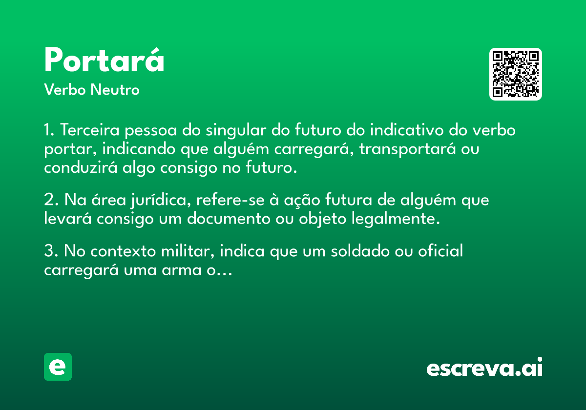 portará