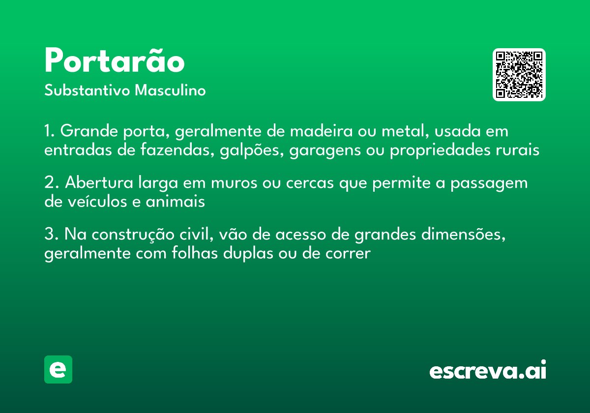portarão