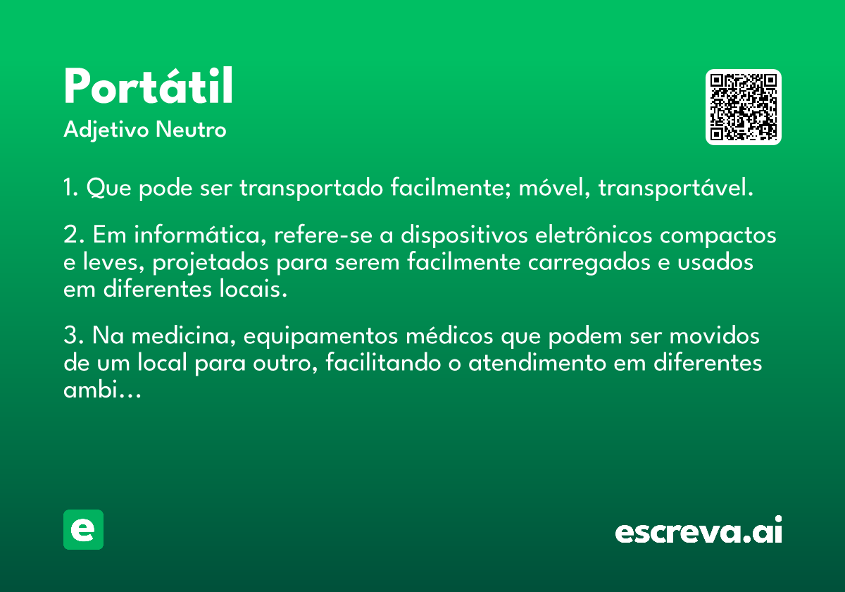 portátil