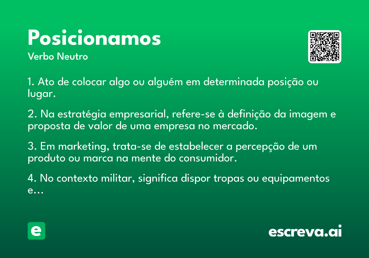 posicionamos