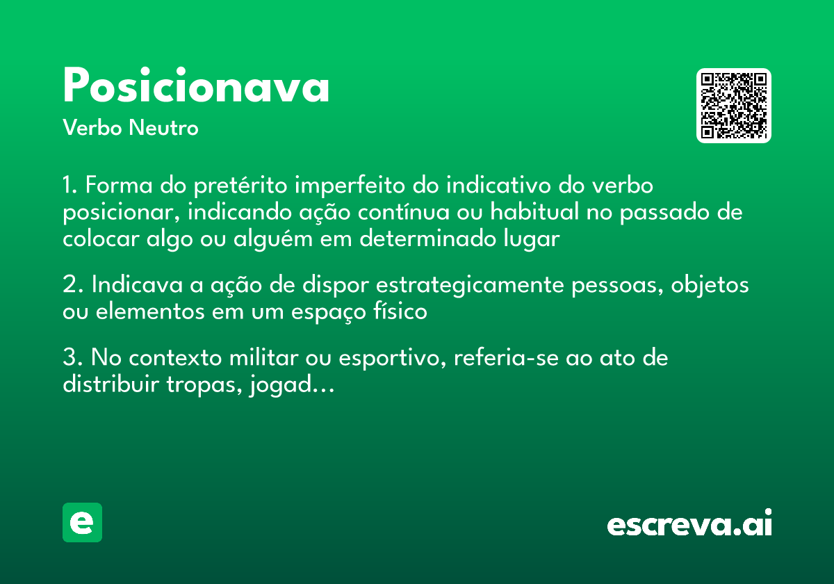 posicionava