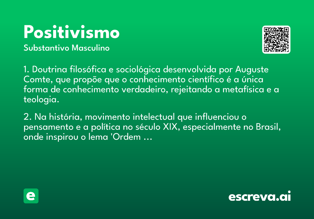 positivismo