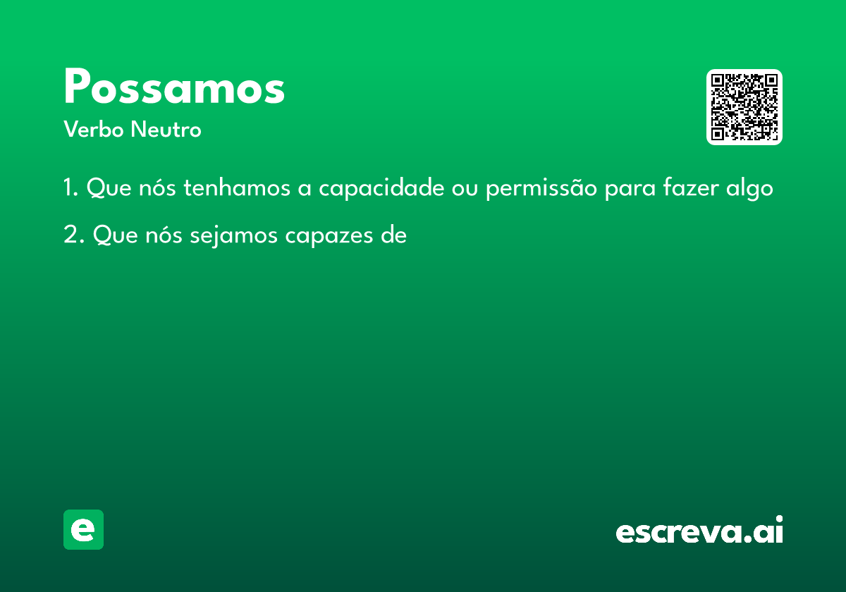 possamos