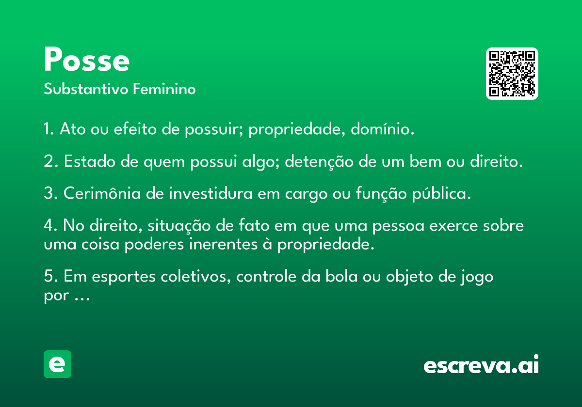 posse