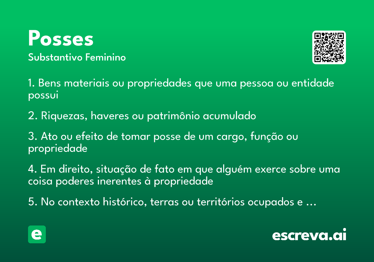 posses