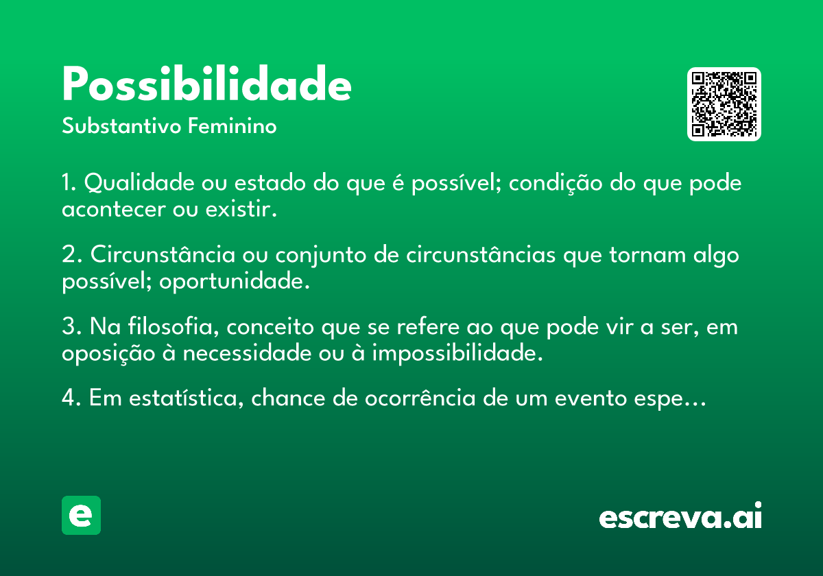 possibilidade