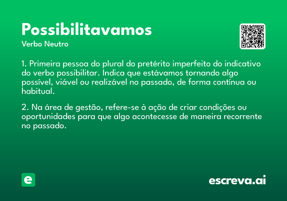 possibilitavamos