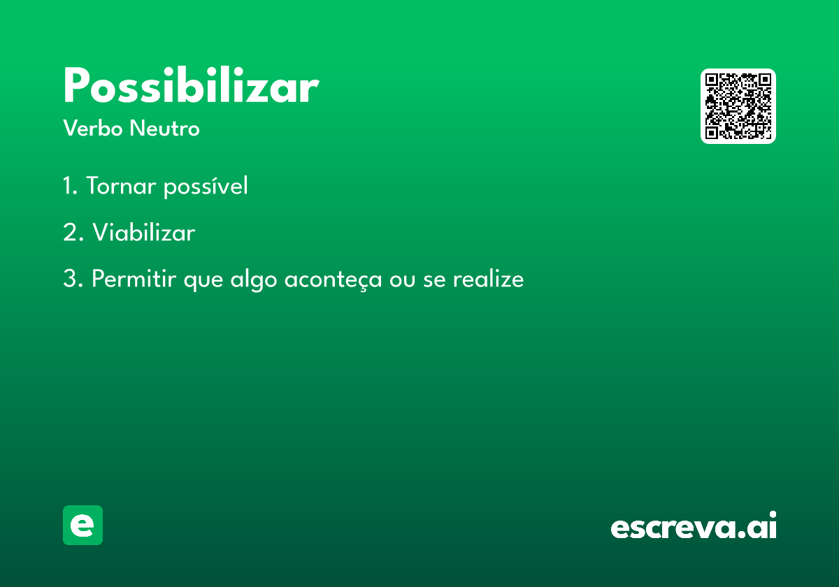 possibilizar