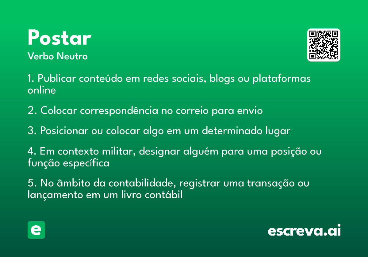 postar